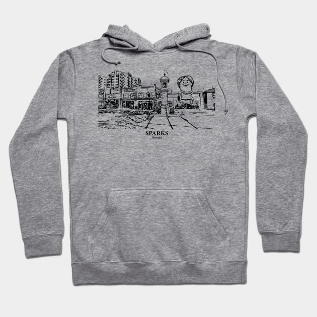 Sparks - Nevada Hoodie by Lakeric